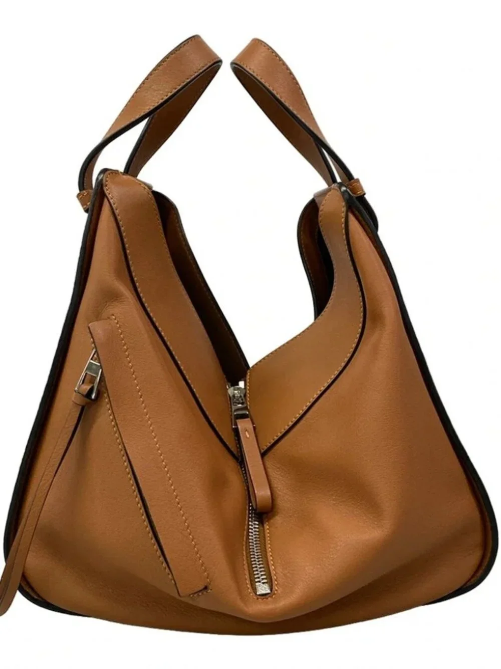 LOEWE Hammock bag small 387.30NN60 Tan (Brown) Classic Calf Handbag